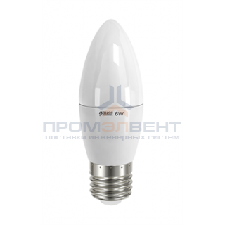 Лампа Gauss LED Elementary Candle 6W E27 4100K 1/10/50