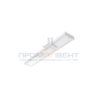 Светодиодный светильник "ВАРТОН" медицинский 1195*180*55мм с опаловым рассеивателем 36 ВТ 2700К IP54