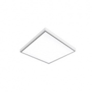 Светодиодный светильник "ВАРТОН" офисный накладной 595*595*50 мм 54 ВТ 6500К с функцией аварийного освещения класс защиты IP40