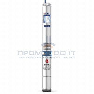 Насос скважинный Pedrollo 6SR18/15-PD - 13,0 кВт (3x380/415  В, Qmax 450л/мин, Hmax 202м,кабель 4м)