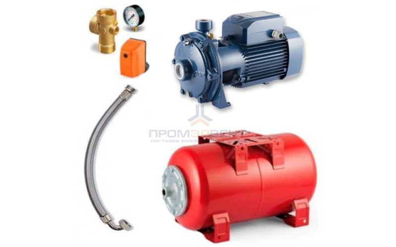 Насосная станция Pedrollo HYDROFRESH 2Cpm 25/16C-24 CL - 1,10 кВт (Qmax 120 л/мин, 1x230В)