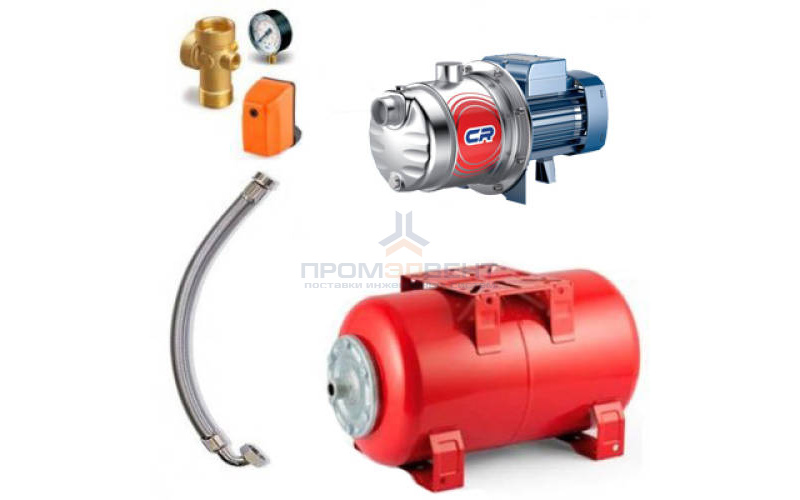 Насосная станция Pedrollo HYDROFRESH 5CRm 80-24 CL - 0,75 кВт (Qmax 80 л/мин, 1x230В, с/х)