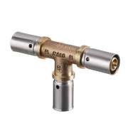 Тройник Oventrop Cofit P - 50x4.5 (прессовой, латунь)