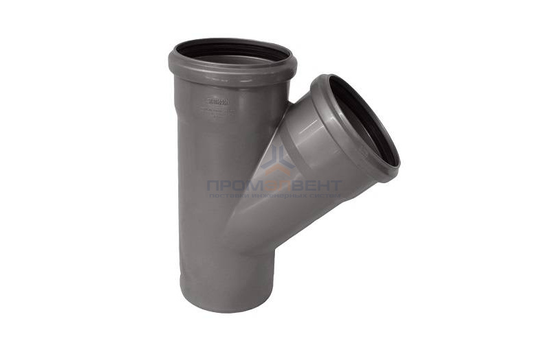Тройник с отводом на 45° СИНИКОН Standart - 32 (для системы внутренней канализации)