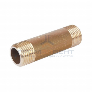Удлинитель резьбовой STOUT - 1" длина 200 мм (НР/НР, латунь без покрытия)