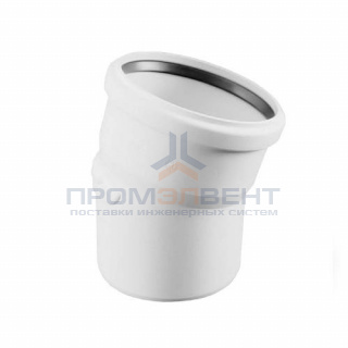 Отвод 15° REHAU RAUPIANO PLUS - 40 (для системы внутренней канализации)