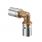 Отвод 90° Oventrop Cofit P - 26x3.0 (прессовой, бронза)