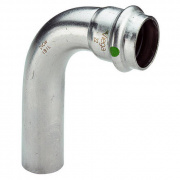 Отвод 90° Viega Sanpress Inox 2316.1 - 54 (нержавеющая сталь)