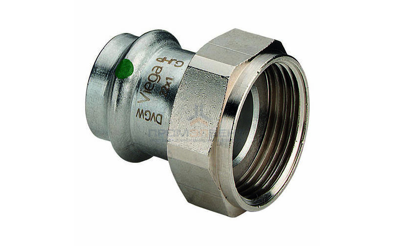 Переход на накидную гайку Viega Sanpress Inox 2363 - 54 x 2
