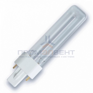 Лампа бактерицидная Osram HNS S 7W 2P G23 L135.5mm специальная безозоновая