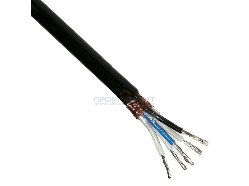 Кабель монтажный МКЭШ 5х0,35 экранированный