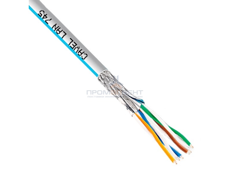 Кабель витая пара Cavel LAN 745 7a S/FTP 4x2x AWG23/1 PVC [бухта 100м]
