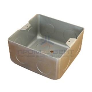BOX/1.5S Коробка для люков Экопласт LUK/1.5 (AL, BR) в пол, металлическая для заливки в бетон