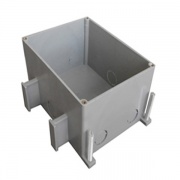 BOX/2+2ST66 Коробка для люка Экопласт LUK/2+2ST66 в пол для заливки в бетон пластик