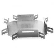 Угловой соединитель крестообразный к лотку 100х80 OSTEC