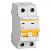 Автоматический выключатель ВА47-29 2Р 3А 4,5кА характеристика D ИЭК (автомат)