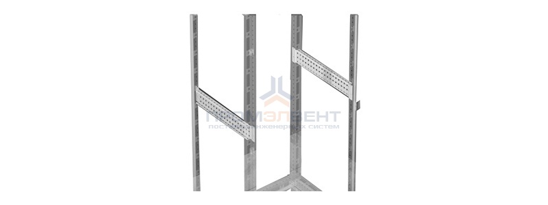 Рейки боковые, широкая, для шкафов CQE глубиной 600мм, 1 упаковка - 4шт.