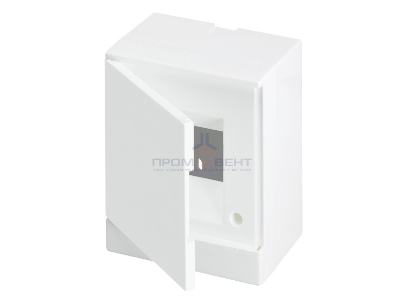 ABB Basic E Бокс настенный 4М белая непрозрачная дверь (с клеммами)