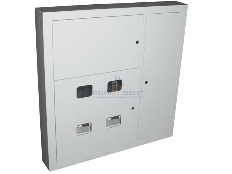 Щит металлический этажный ЩЭ-4-1 36 УХЛ3 IP31, на 4 квартиры встраиваемый 1000х960х160 ИЭК