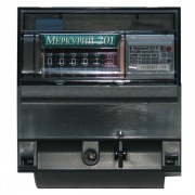 Электросчетчик Меркурий 201.6  10-80А/220В кл.т.1,0 однотарифный мех.